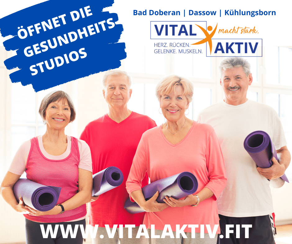 FB GRUPPE ÖFFNET DIE GESUNDHEITSSTUDIOS